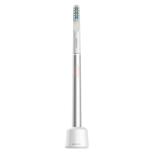 Kundenspezifischer batteriebetriebener LOGO Rechargeable Sonic Electric Toothbrush imprägniern 1